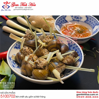 Bát chiết yêu 16cm hoa chanh