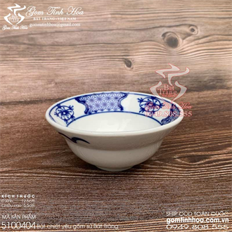 Bát chiết yêu 12cm hoa chanh