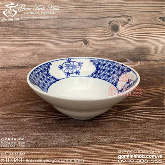 Bát chiết yêu 18cm hoa chanh