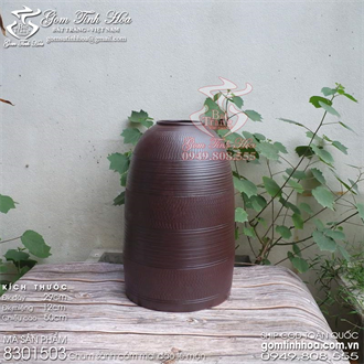 Chum sành 50cm cắm hoa mai đào lê mận vân ganh giả vuốt