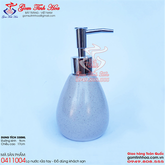 Lọ đựng nước rửa tay bằng gốm sứ