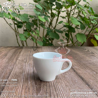 Tách cafe Espresso 70ml gốm sứ cao cấp