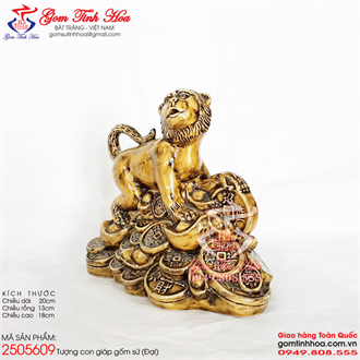 Tượng con giáp tuổi Thân linh vật phong thủy gốm sứ
