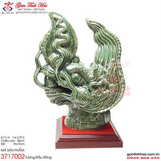 Tượng linh vật Đầu Rồng Hoàng Thành Thăng Long